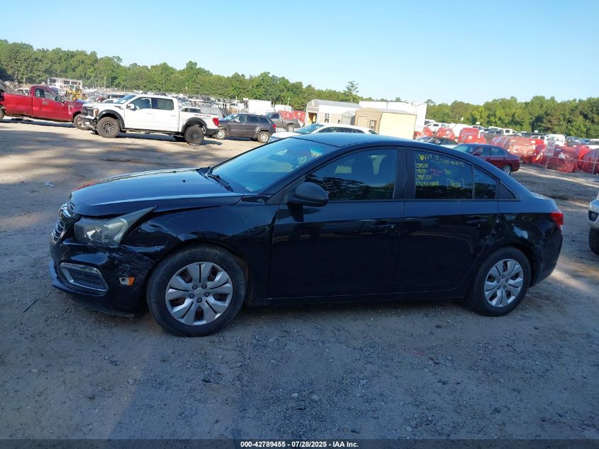 2015 Chevrolet Cruze Ls Auto VIN: 1G1PA5SH9F7291232 Lot: 42789455