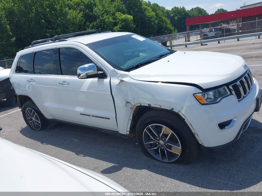 2017 Jeep Grand Cherokee Limited 4X4 VIN: 1C4RJFBG2HC844763 Lot: 42789754
