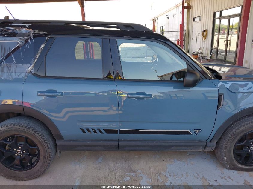 2021 Ford Bronco Sport First Edition VIN: 3FMCR9F96MRA13284 Lot: 42789941