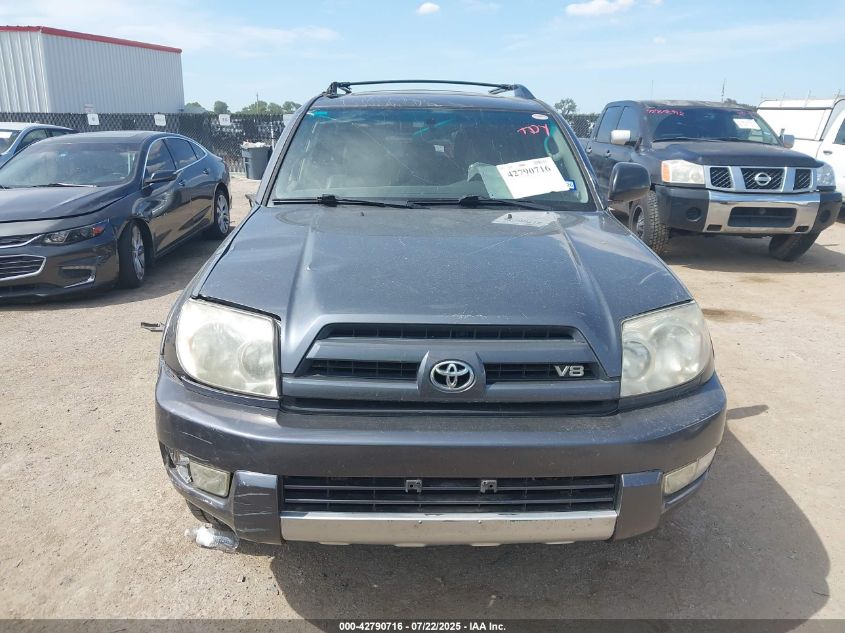 2004 Toyota 4Runner Sr5 V8 VIN: JTEZT14R740016369 Lot: 42790716