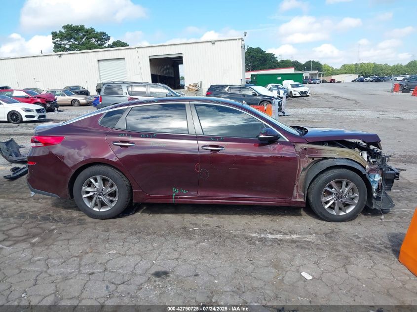 2019 Kia Optima Lx VIN: 5XXGT4L35KG286285 Lot: 42790725