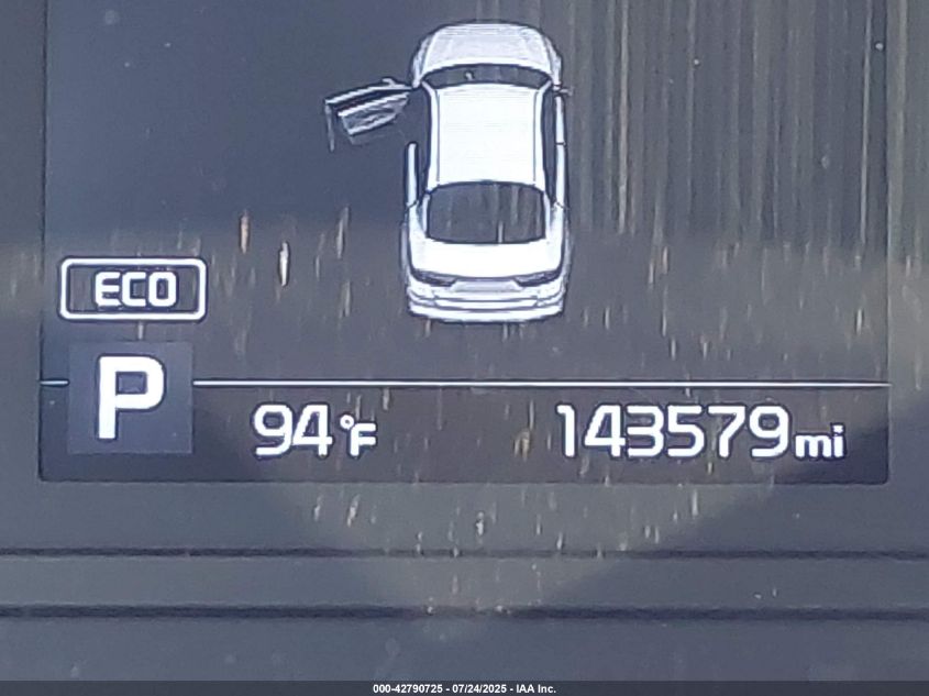 2019 Kia Optima Lx VIN: 5XXGT4L35KG286285 Lot: 42790725