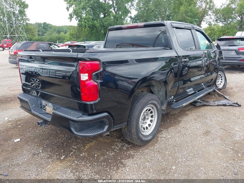 2020 CHEVROLET SILVERADO 1500 2WD  SHORT BED WT - 3GCPWAEK2LG291789