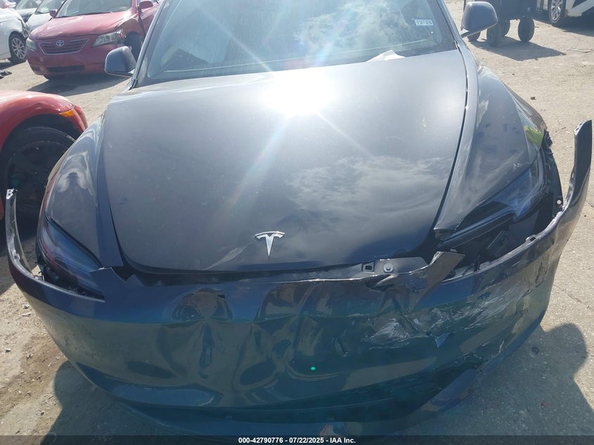2025 Tesla Model 3 Long Range Rear-Wheel Drive VIN: 5YJ3E1EA2SF911828 Lot: 42790776