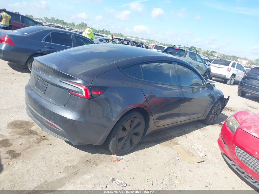 Vin: 5yj3e1ea2sf911828, lot: 43284199, tesla model 3 long range rear-wheel drive 20254