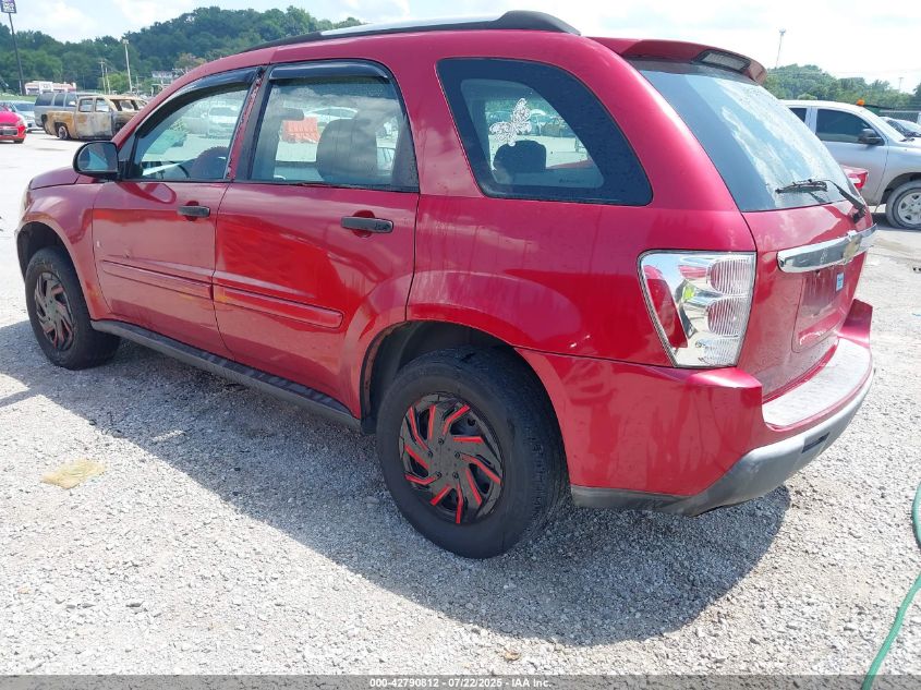 2006 Chevrolet Equinox Ls VIN: 2CNDL13F166147616 Lot: 42790812