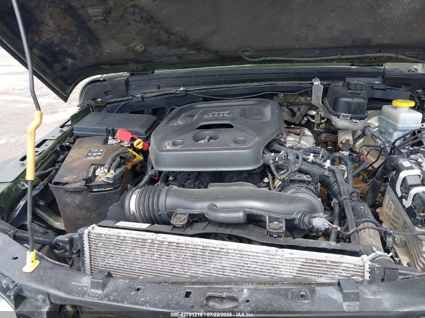 2021 Jeep Wrangler Unlimited Sport 4X4 VIN: 1C4HJXDNXMW553207 Lot: 42791218