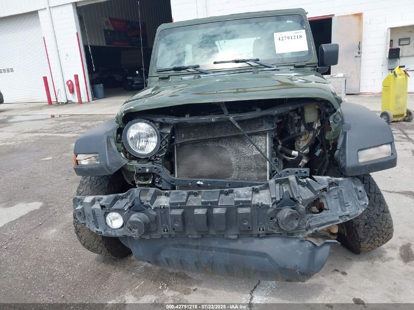 2021 Jeep Wrangler Unlimited Sport 4X4 VIN: 1C4HJXDNXMW553207 Lot: 42791218