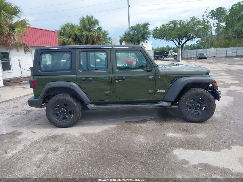 2021 Jeep Wrangler Unlimited Sport 4X4 VIN: 1C4HJXDNXMW553207 Lot: 42791218