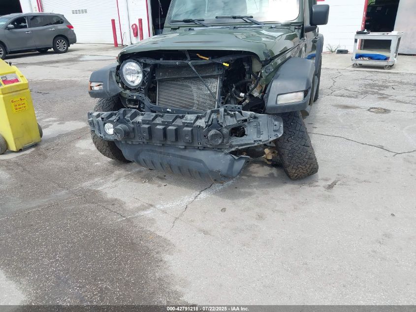 2021 Jeep Wrangler Unlimited Sport 4X4 VIN: 1C4HJXDNXMW553207 Lot: 42791218