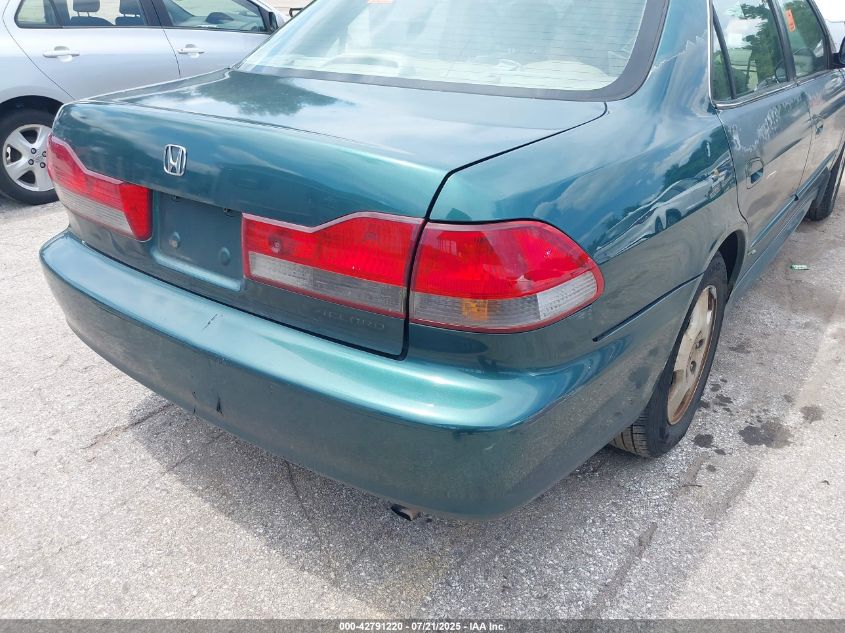 2002 Honda Accord 3.0 Ex VIN: 1HGCG16552A022527 Lot: 42791220