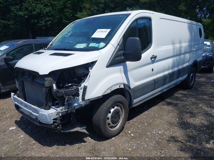 2023 Ford Transit-150 white van gasoline 1FTYE1Y8XPKA16158 photo #3
