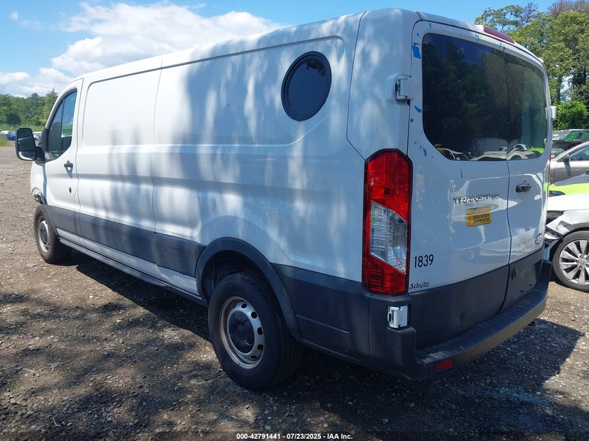 2023 Ford Transit-150 white van gasoline 1FTYE1Y8XPKA16158 photo #4