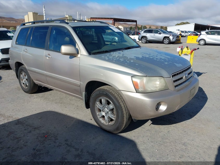 JTEEP21A670219958 2007 Toyota Highlander V6 auction photo 1