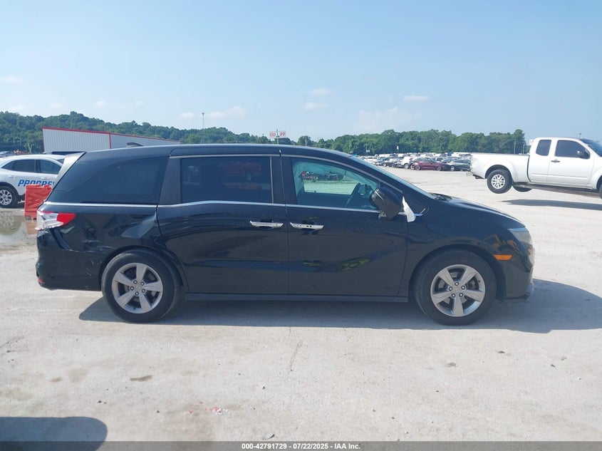 2018 Honda Odyssey Ex-L VIN: 5FNRL6H75JB043819 Lot: 42791729