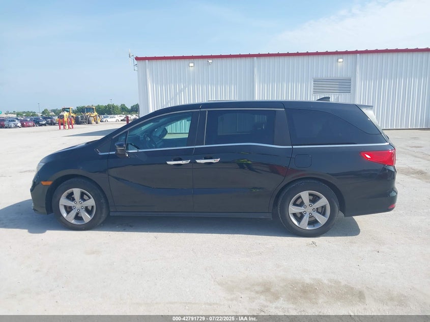 2018 Honda Odyssey Ex-L VIN: 5FNRL6H75JB043819 Lot: 42791729