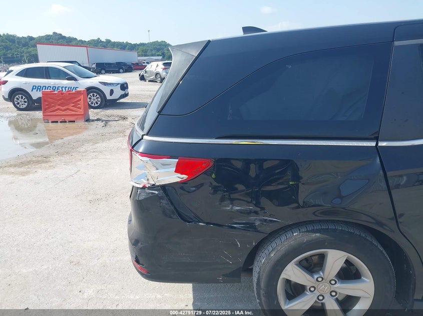 2018 Honda Odyssey Ex-L VIN: 5FNRL6H75JB043819 Lot: 42791729