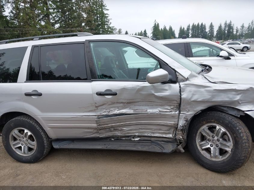 2004 Honda Pilot Ex-L VIN: 2HKYF18514H603376 Lot: 42791813