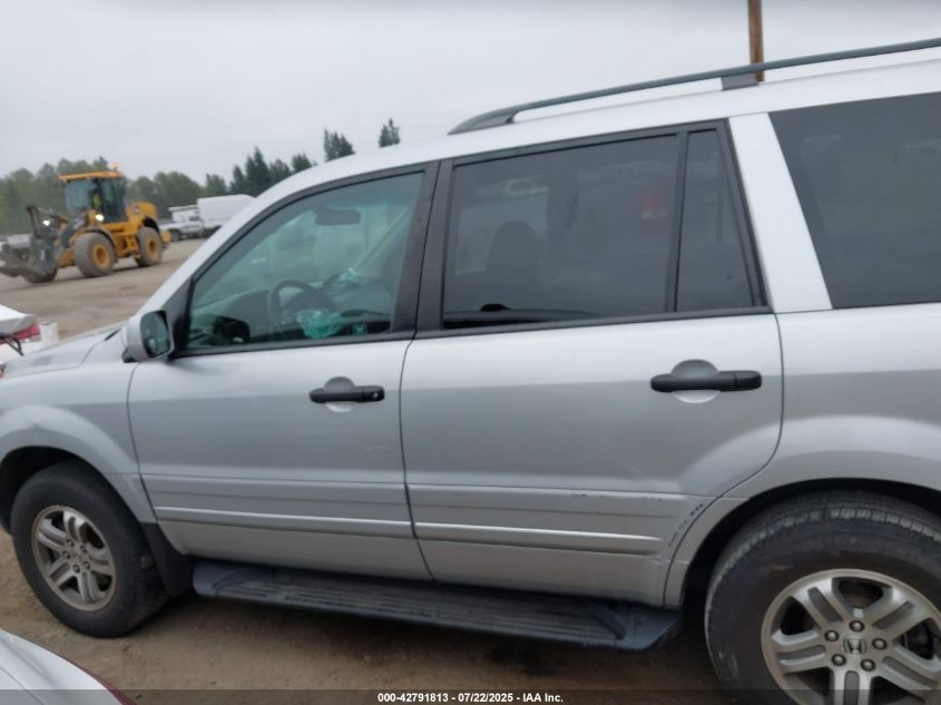 2004 Honda Pilot Ex-L VIN: 2HKYF18514H603376 Lot: 42791813