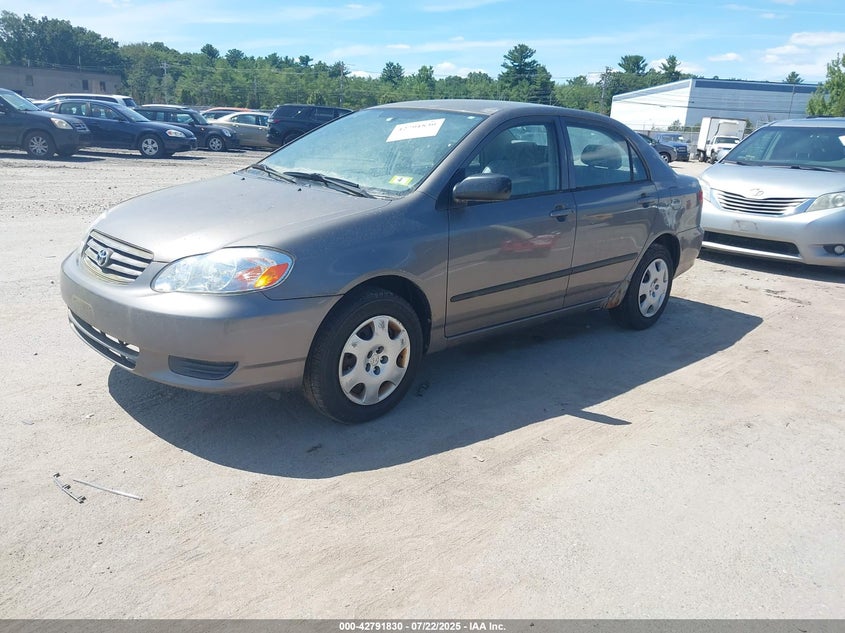 2T1BR32E13C065992 2003 TOYOTA COROLLA photo no. 2