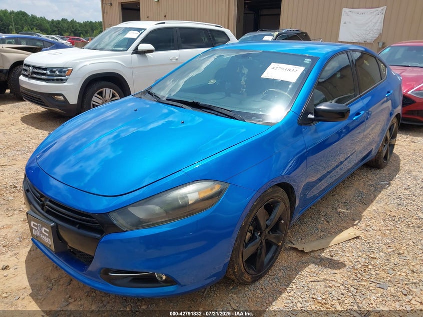 Vin: 1c3cdfbbxfd242285, lot: 43285255, dodge dart sxt 20152