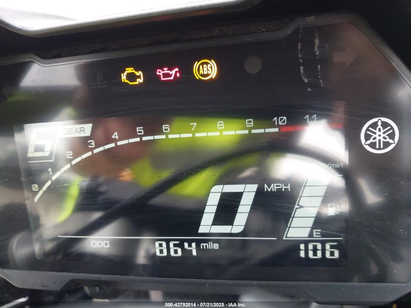 2025 Yamaha Yzfr7 VIN: JYARM38YXSA003603 Lot: 42792014