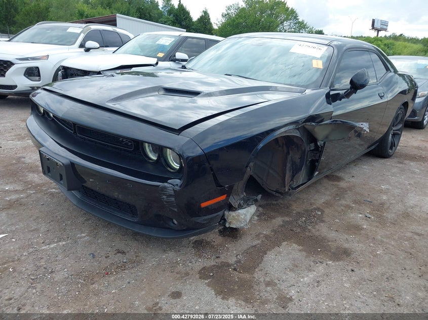 2018 Dodge Challenger 5.7 R t Black Lot 111042792026 Vin 2C3CDZBT0JH288245