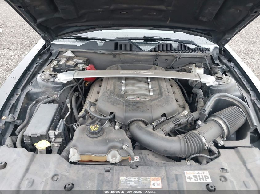 2013 Ford Mustang Gt Premium VIN: 1ZVBP8FF9D5242869 Lot: 42792096