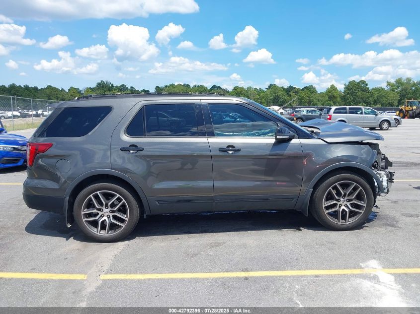 2016 Ford Explorer Sport VIN: 1FM5K8GT4GGB38586 Lot: 42792396