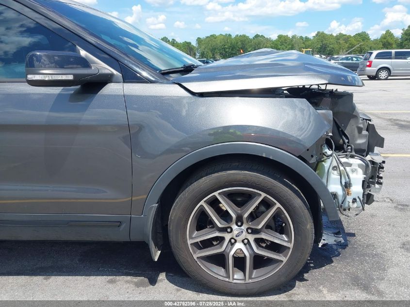 2016 Ford Explorer Sport VIN: 1FM5K8GT4GGB38586 Lot: 42792396