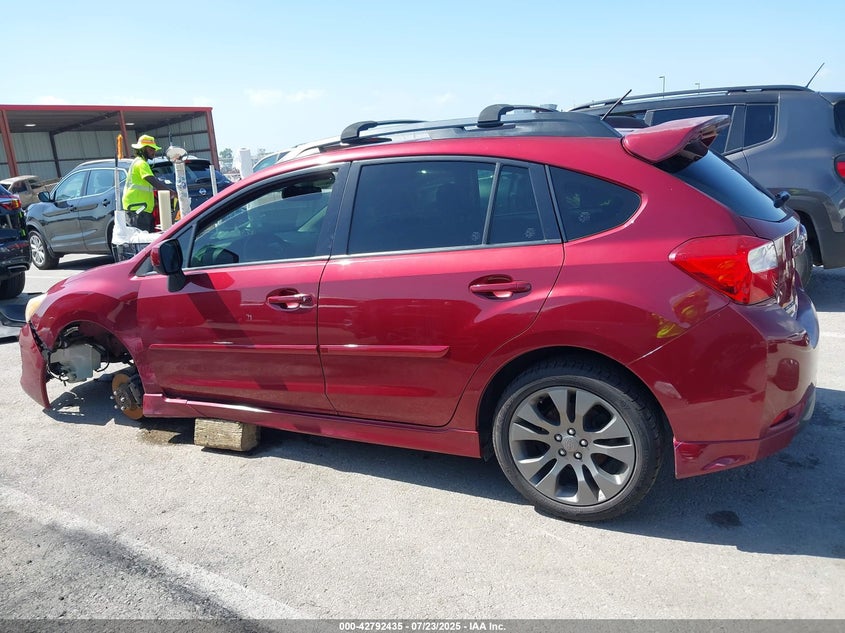 2013 SUBARU IMPREZA 2.0I SPORT LIMITED - JF1GPAS6XD2832219