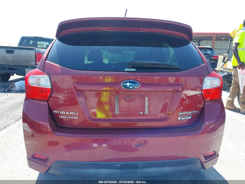 2013 SUBARU IMPREZA 2.0I SPORT LIMITED - JF1GPAS6XD2832219