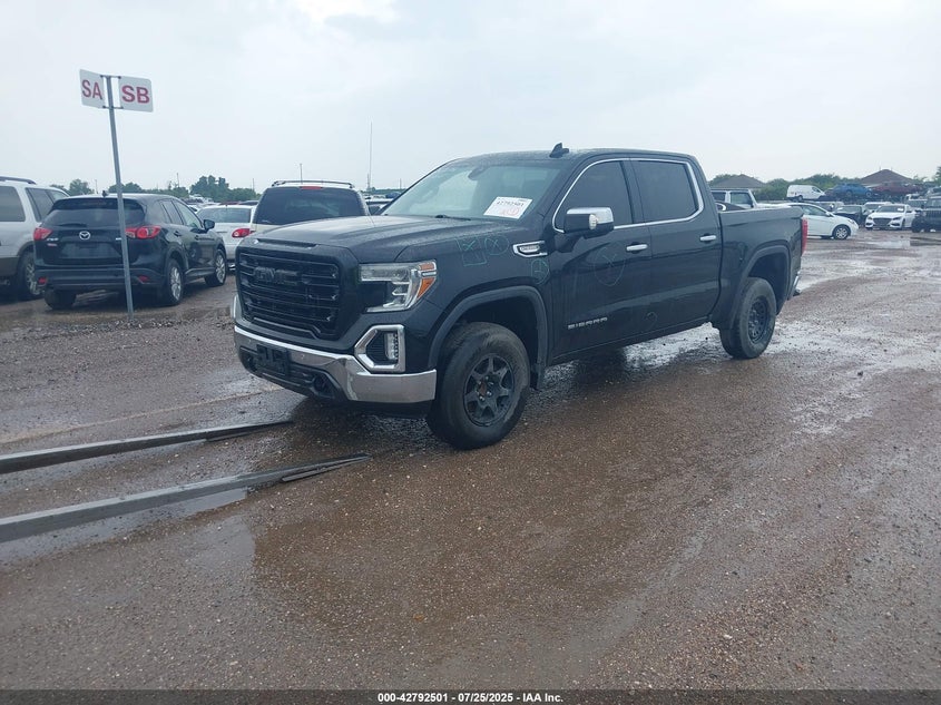 Vin: 3gtp8ded3lg389596, lot: 43285924, gmc sierra 1500 2wd  short box slt 20202