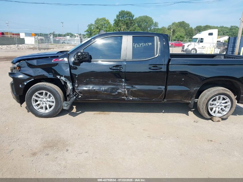 2021 Chevrolet Silverado 1500 4Wd Double Cab Standard Bed Rst VIN: 1GCRYEED7MZ199008 Lot: 42792534