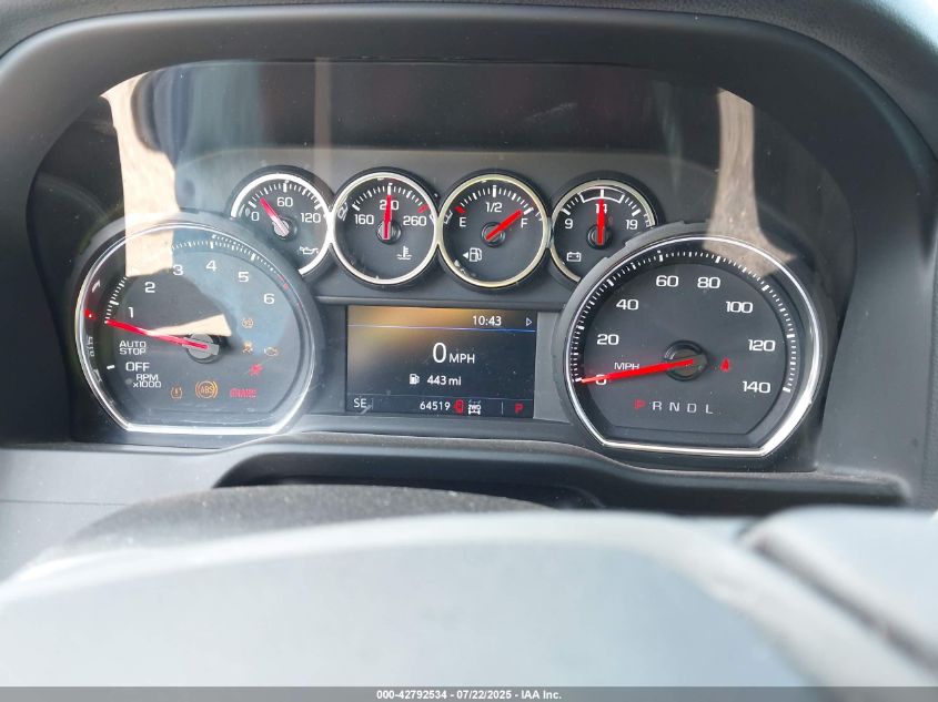 2021 Chevrolet Silverado 1500 4Wd Double Cab Standard Bed Rst VIN: 1GCRYEED7MZ199008 Lot: 42792534