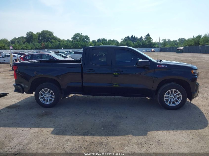 2021 Chevrolet Silverado 1500 4Wd Double Cab Standard Bed Rst VIN: 1GCRYEED7MZ199008 Lot: 42792534