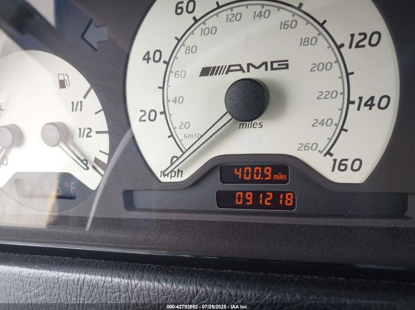 1999 Mercedes-Benz C 43 VIN: WDBHA33G3XF876044 Lot: 42792592