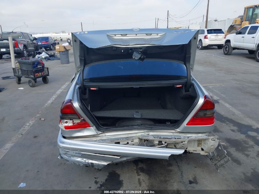 1999 Mercedes-Benz C 43 VIN: WDBHA33G3XF876044 Lot: 42792592