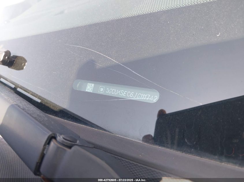 2018 Chevrolet Silverado 1500 2Lz VIN: 3GCUKSEC6JG111742 Lot: 42792605