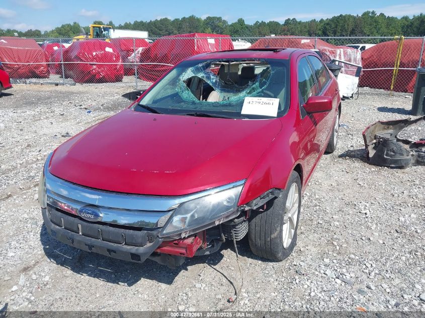 2010 Ford Fusion Sel VIN: 3FAHP0JG4AR251654 Lot: 42792661