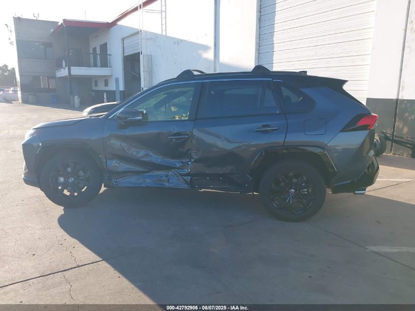 2024 Toyota Rav4 Hybrid Xse VIN: JTME6RFV2RD566274 Lot: 42792906