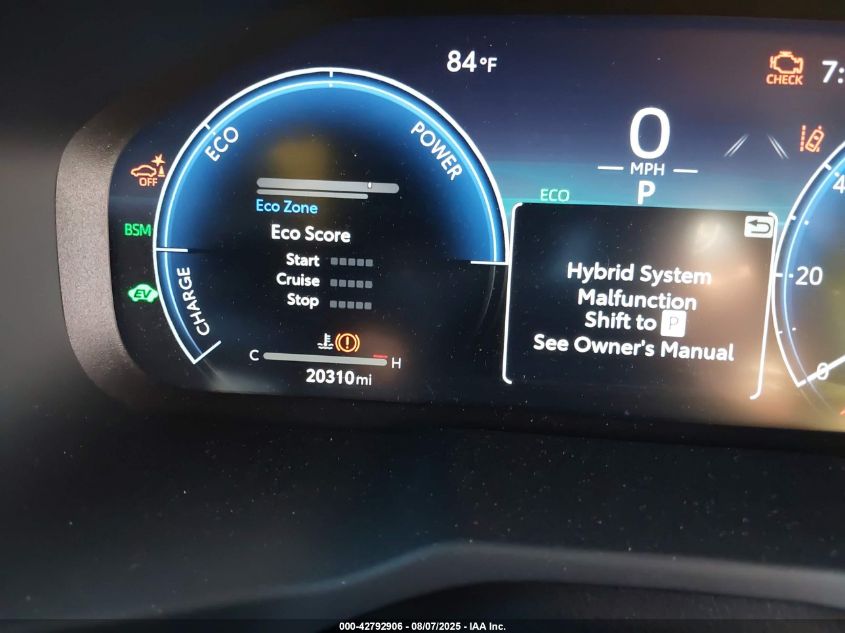 2024 Toyota Rav4 Hybrid Xse VIN: JTME6RFV2RD566274 Lot: 42792906