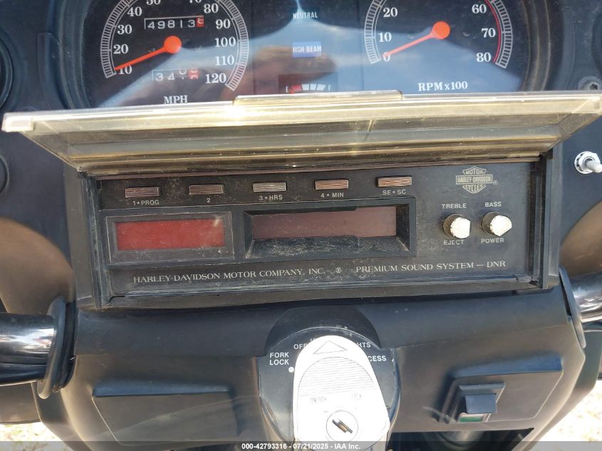 1990 Harley-Davidson Flht Classic VIN: 1HD1DJL32LY505773 Lot: 42793316