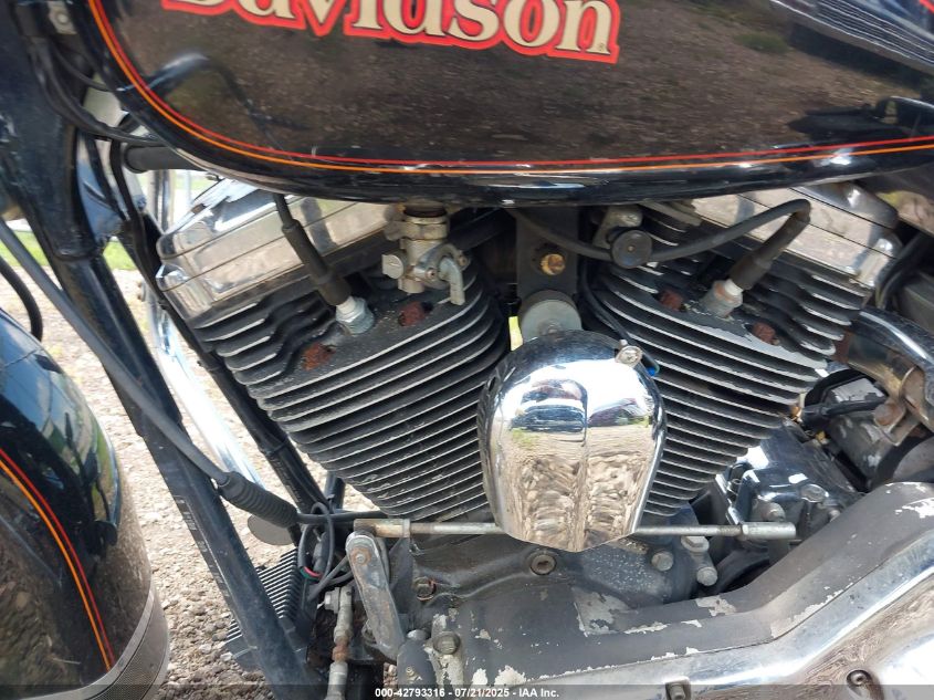 1990 Harley-Davidson Flht Classic VIN: 1HD1DJL32LY505773 Lot: 42793316