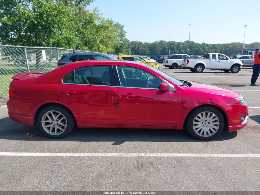 2012 Ford Fusion Sel VIN: 3FAHP0JA3CR180753 Lot: 42793615