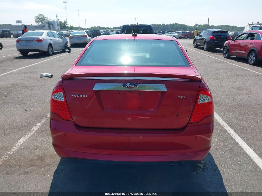 2012 Ford Fusion Sel VIN: 3FAHP0JA3CR180753 Lot: 42793615