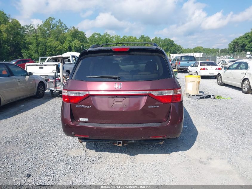 2012 Honda Odyssey Touring/Touring Elite VIN: 5FNRL5H90CB090612 Lot: 42793744
