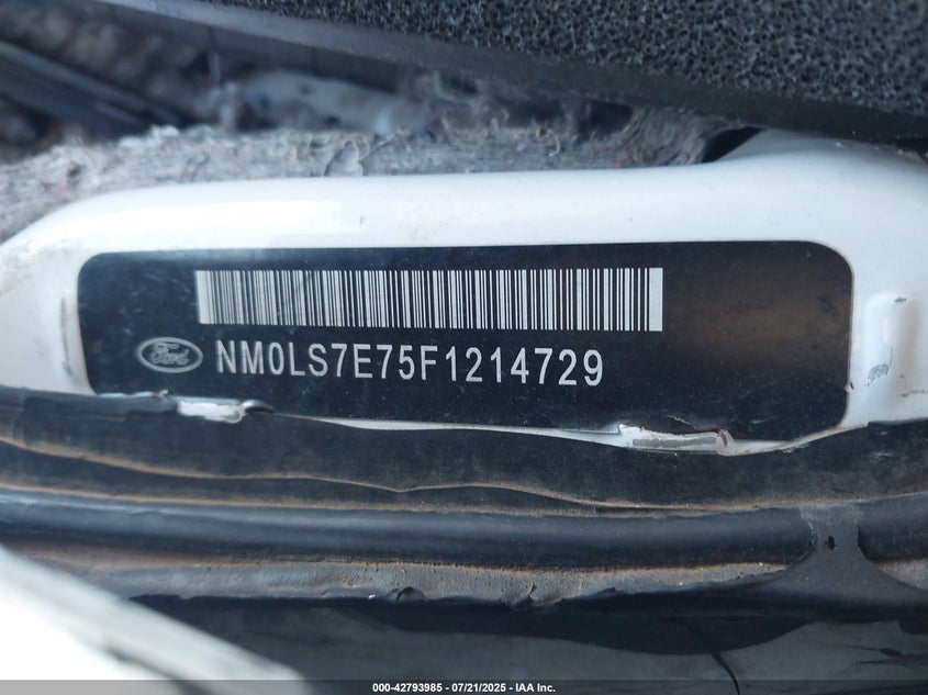 2015 FORD TRANSIT CONNECT XL - NM0LS7E75F1214729