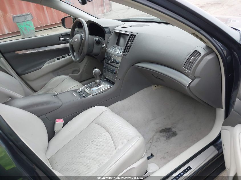 2012 Infiniti G37X VIN: JN1CV6AR8CM977658 Lot: 42794367