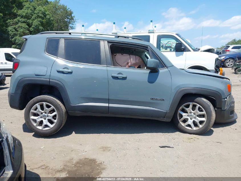 2018 Jeep Renegade Latitude 4X4 VIN: ZACCJBBB8JPH16516 Lot: 42794413